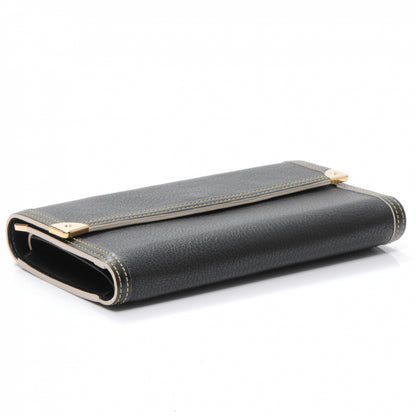 Louis Vuitton Suhali Porte Tresor International Wallet Black 4 of 8