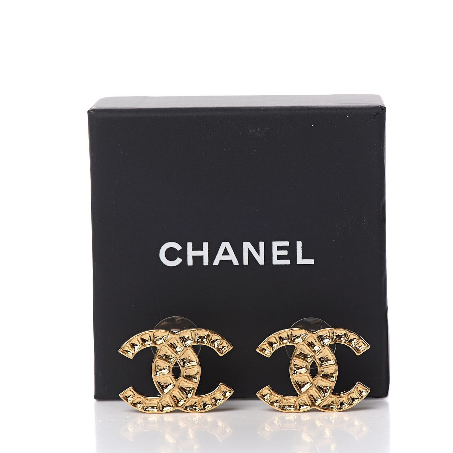 CC Earrings Gold