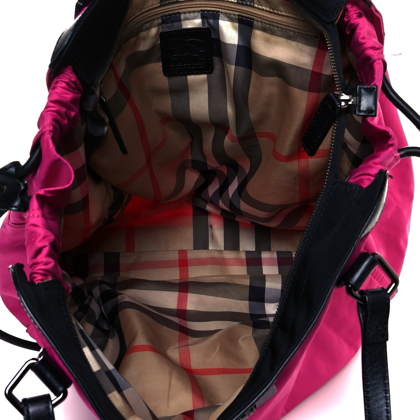Nylon Buckleigh Packable Tote Bag Raspberry