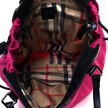 Burberry Nylon Buckleigh Packable Tote Bag Raspberry 5 of 17
