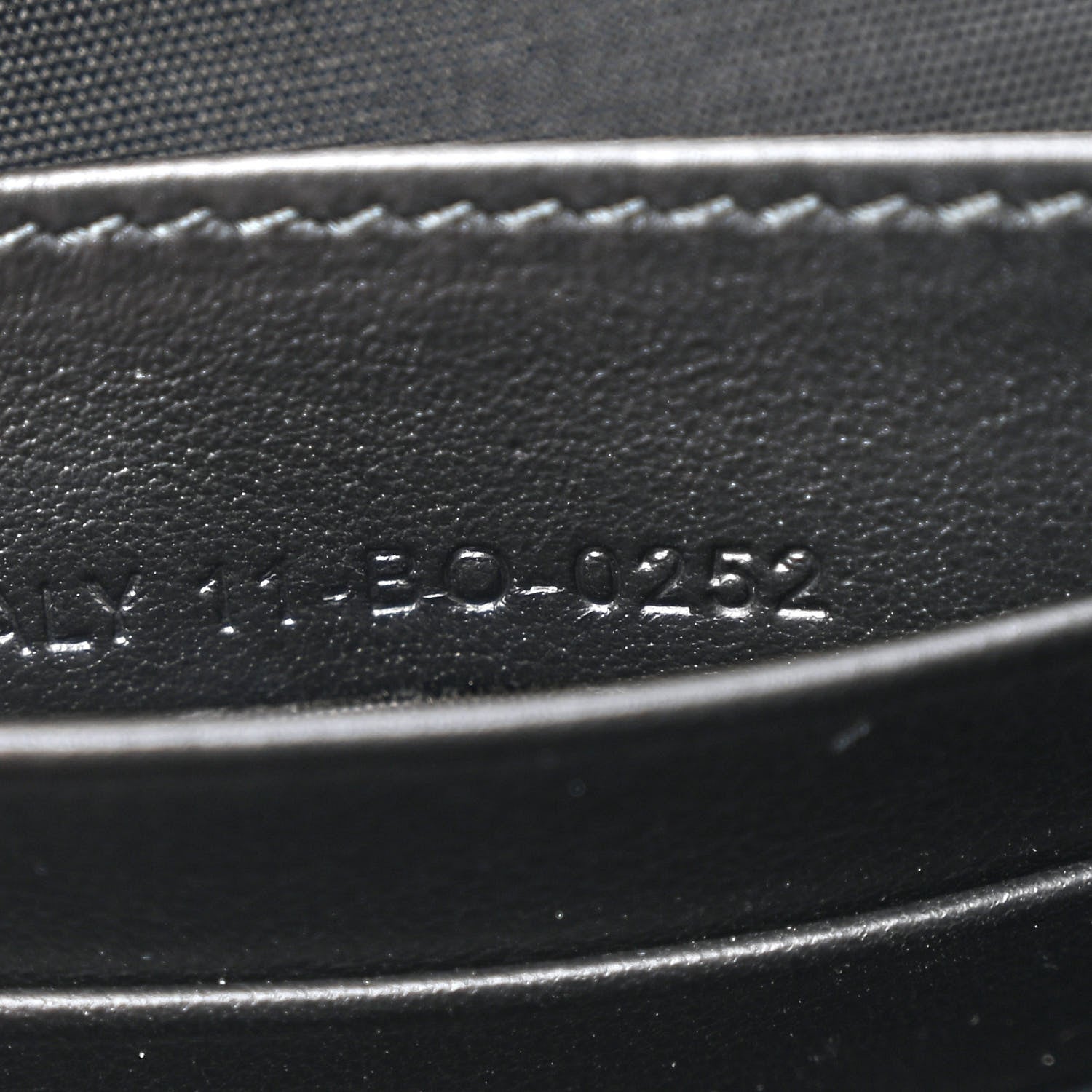 Christian Dior Oblique Pouch Navy Blue 9 of 12