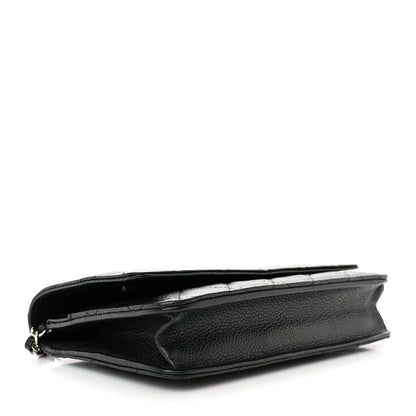 Chanel Caviar Quilted Wallet on Chain WOC Black 4 of 13
