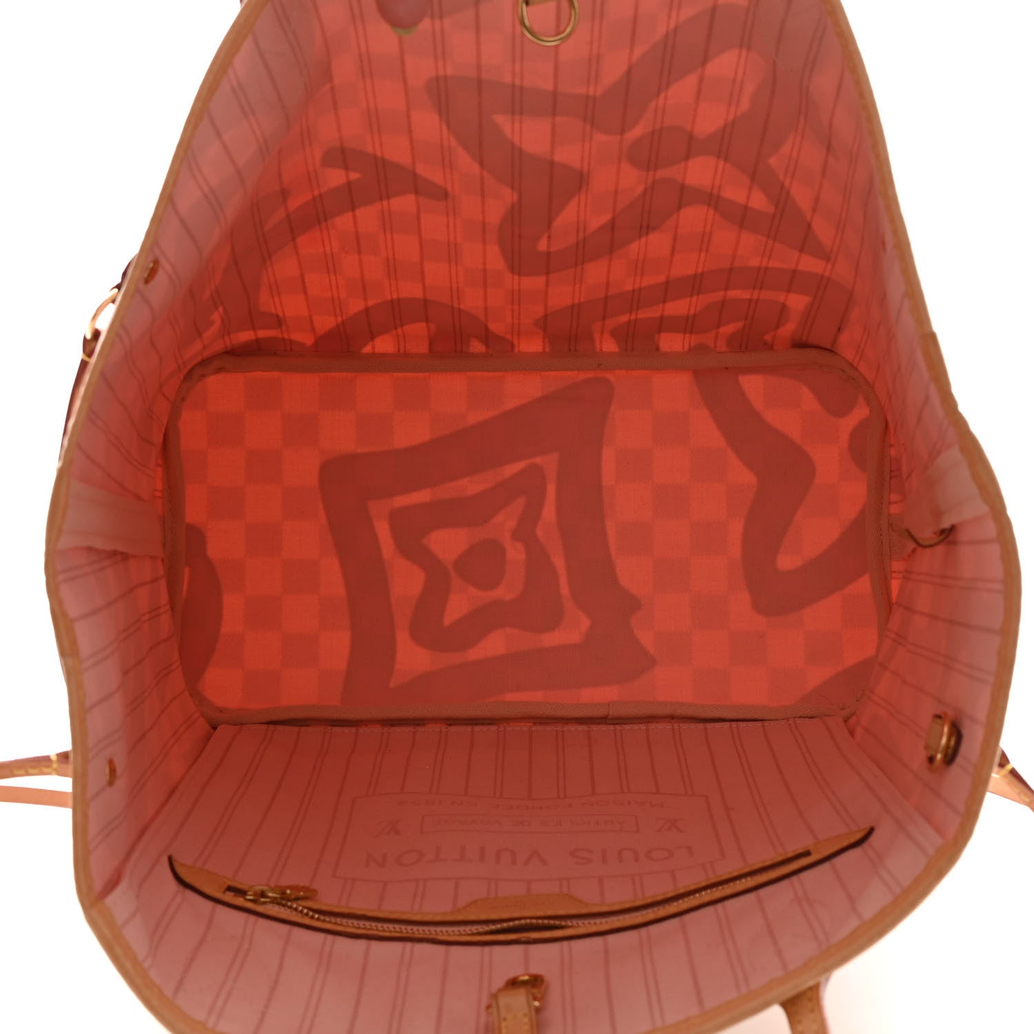 Louis Vuitton Damier Azur Tahitienne Neverfull MM 6 of 23