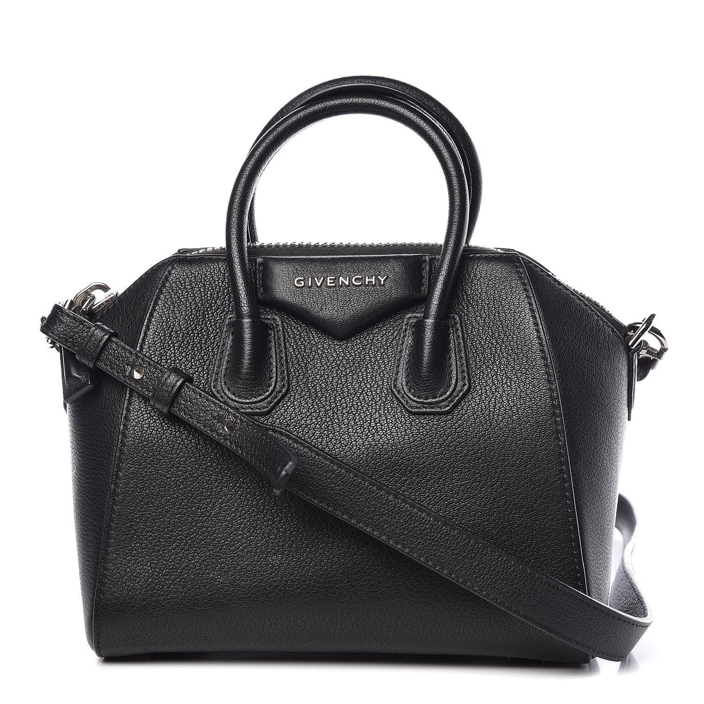Sugar Goatskin Mini Antigona Black