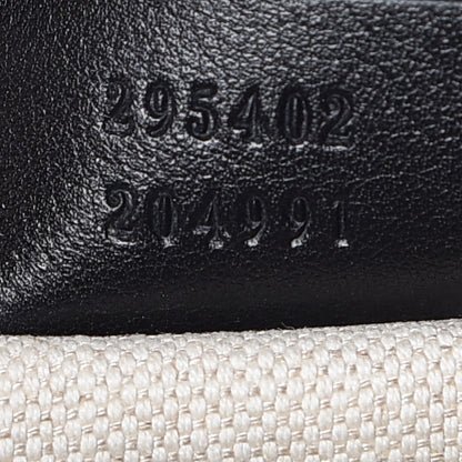Gucci Guccissima Medium Emily Chain Shoulder Bag Black 9 of 9