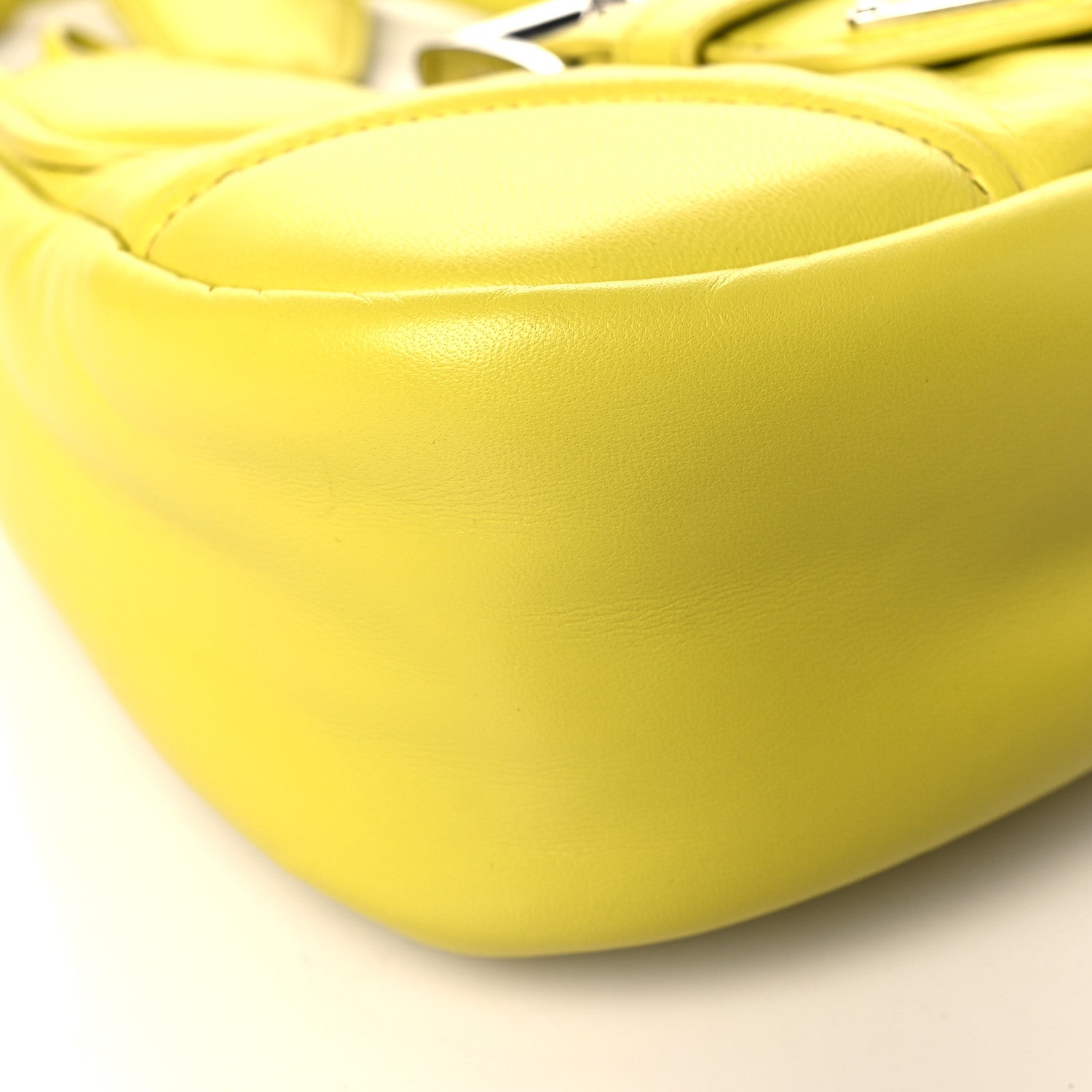 Prada Nappa Soft Padded Re-Edition 2002 Moon Bag Cedro 6 of 8