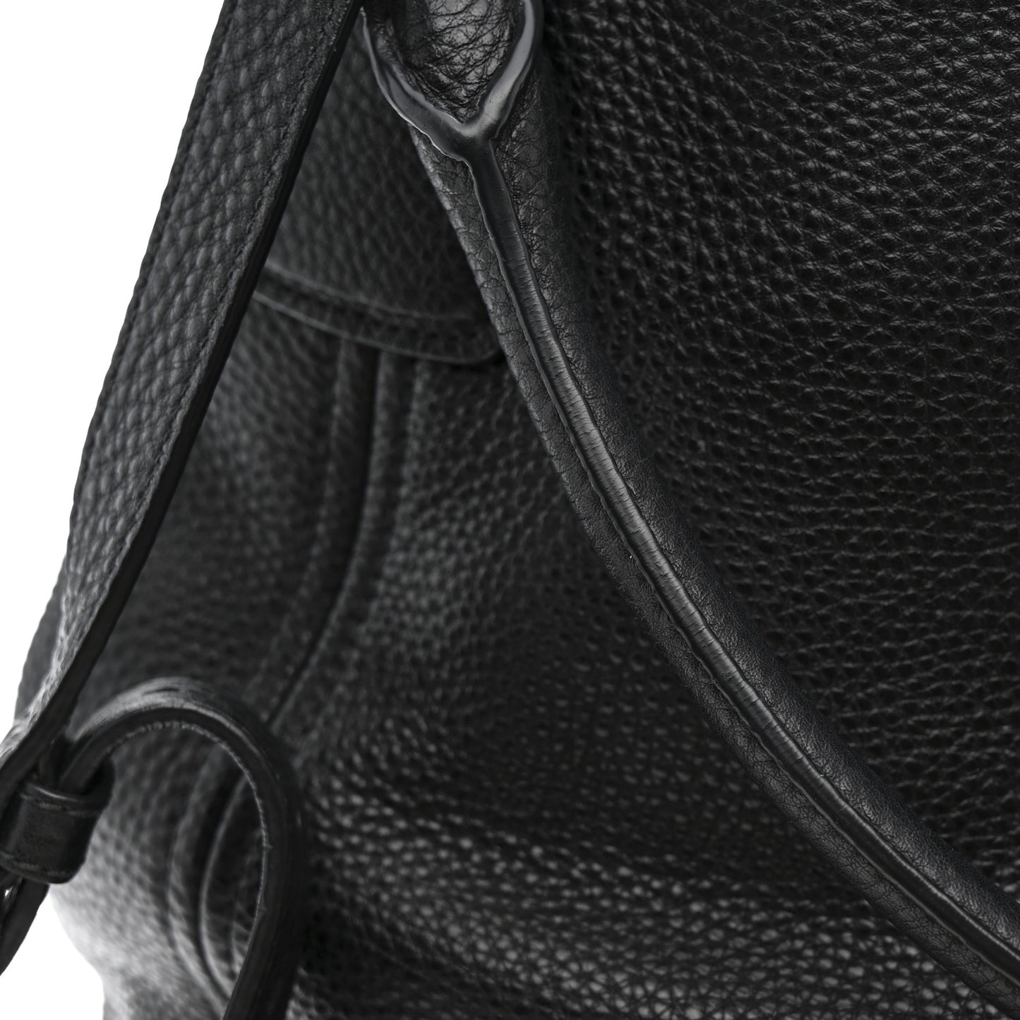 Vitello Daino Tote Black