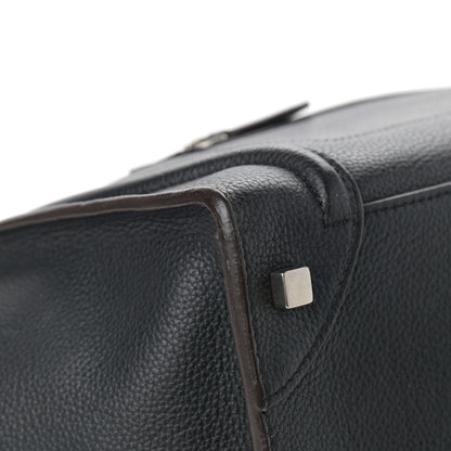 Celine Drummed Calfskin Mini Luggage Black 8 of 11