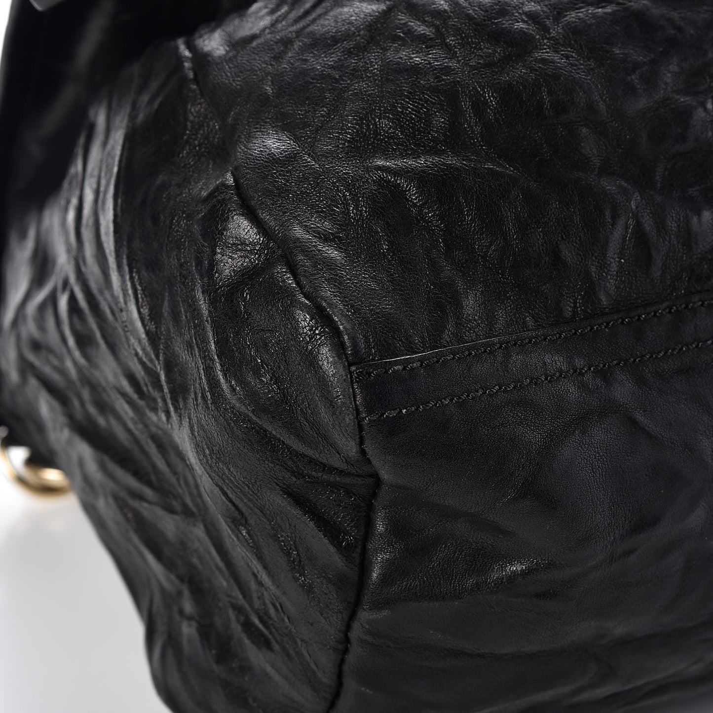 Tumbled Sheepskin Medium Pandora Black