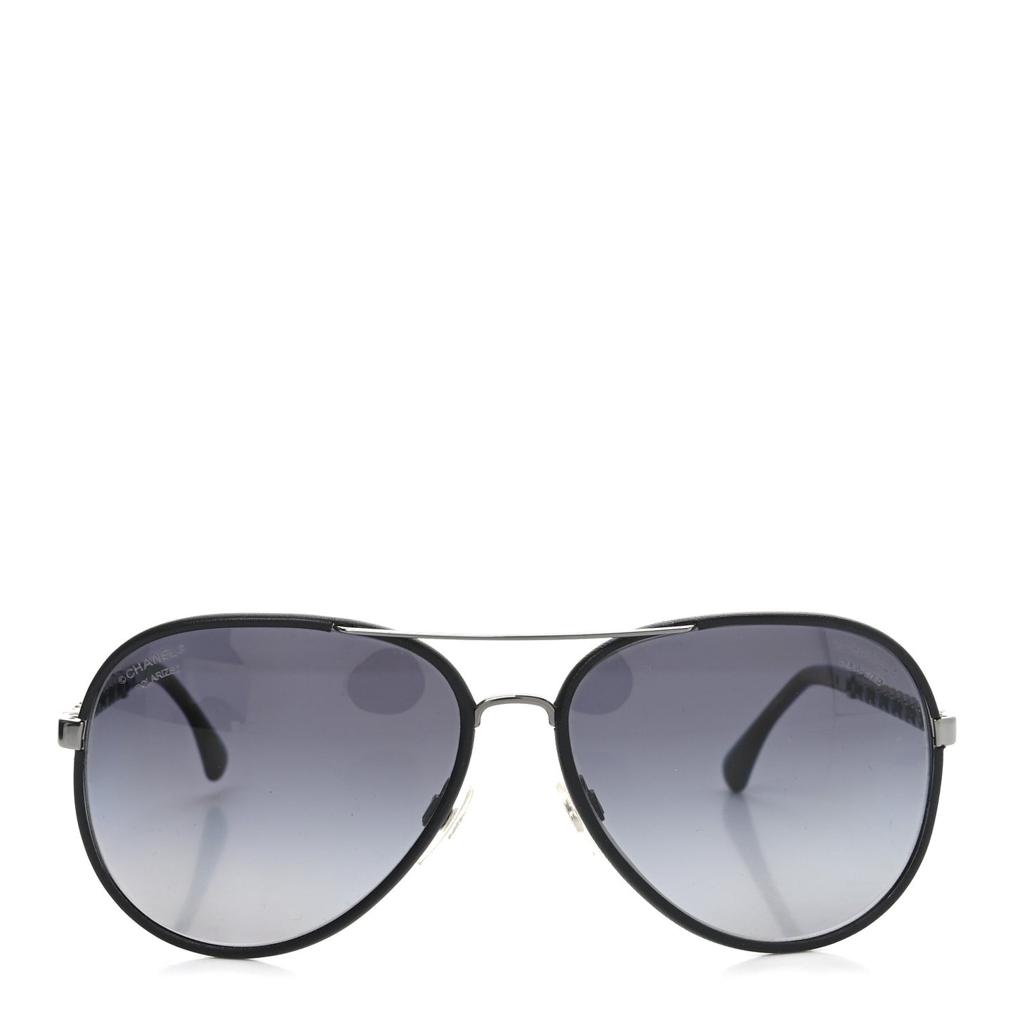 Metal Polarized Pilot Winter Sunglasses 4219-Q Black