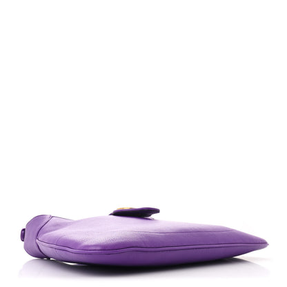Gucci Goatskin Medium Aphrodite Shoulder Bag Shine Purple 4 of 10