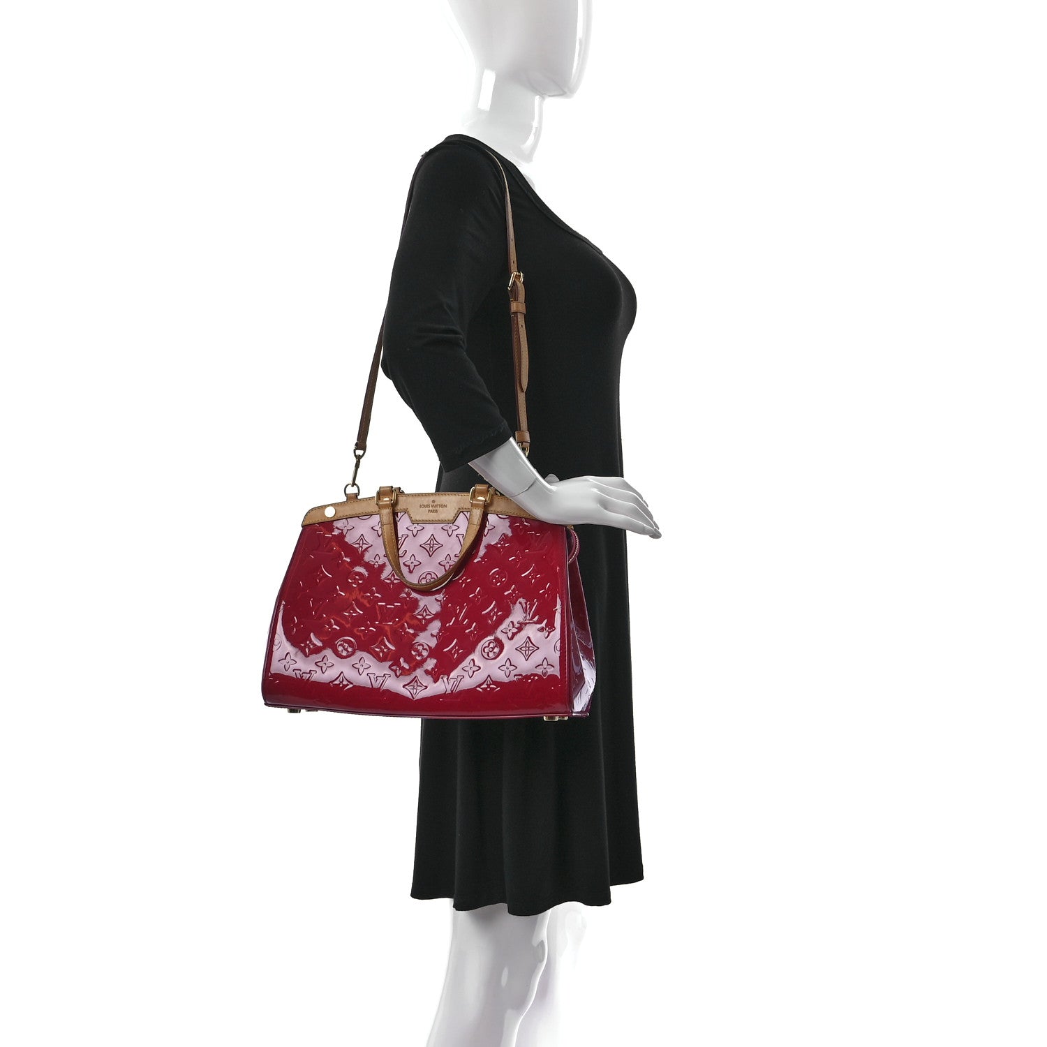 Louis Vuitton Vernis Brea MM Rose Indien 2 of 7
