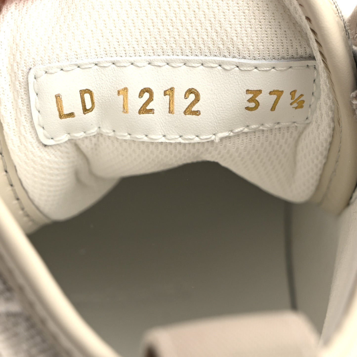 Denim Monogram Squad Sneaker Boots 37.5 Beige