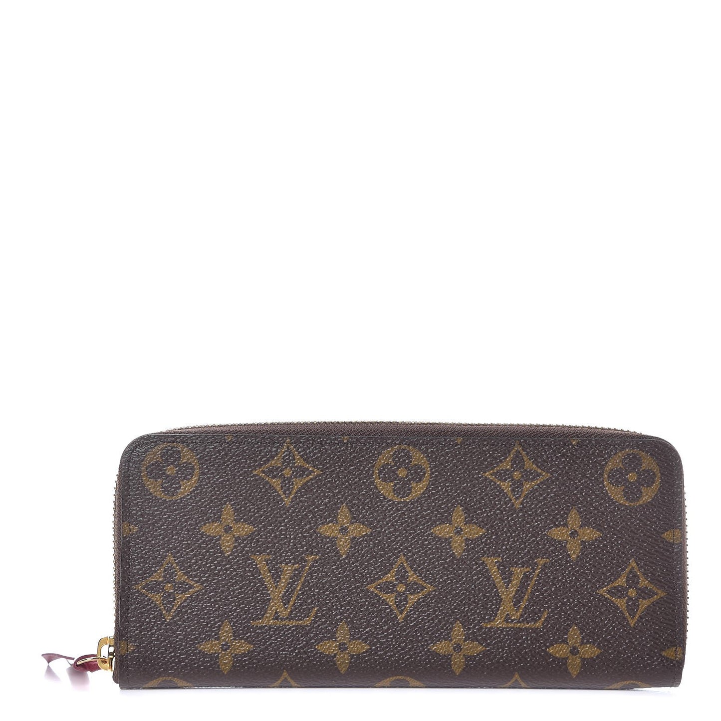 Monogram Clemence Wallet Fuchsia
