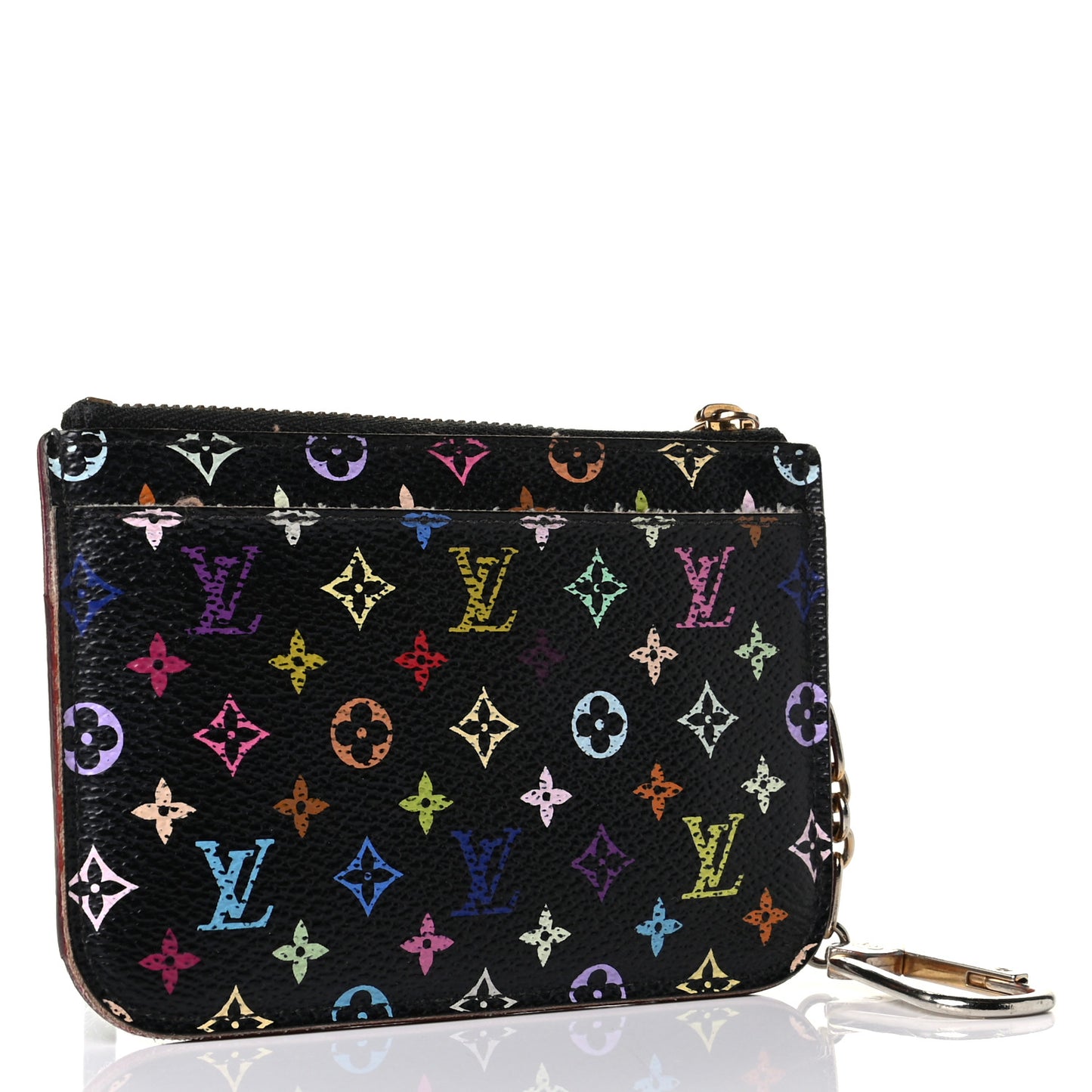 Monogram Multicolor Key Pouch Black Grenade