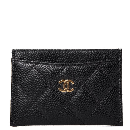 Chanel Caviar Quilted Card Holder Black 1 of 8