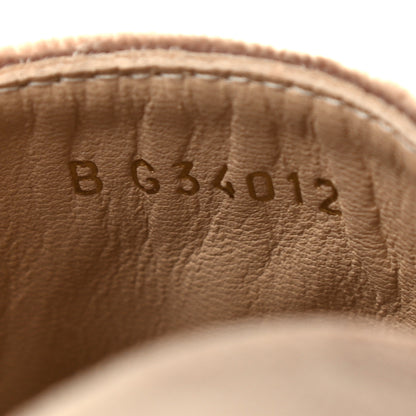 Chanel Velvet Logo Espadrilles 36 Beige Black 8 of 8