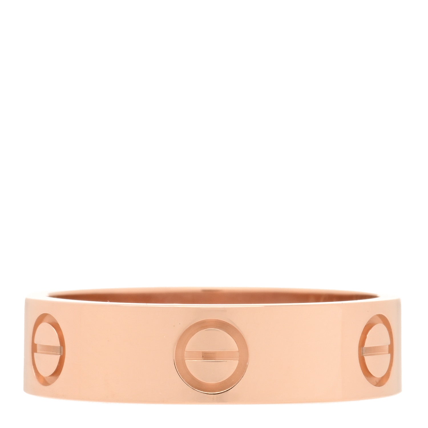 Cartier 18K Pink Gold 5.5mm LOVE Ring 58 8.25 1 of 5