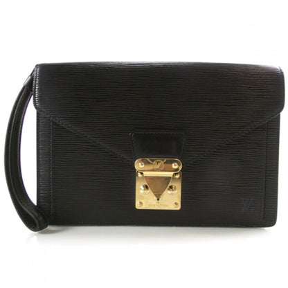 Louis Vuitton Epi Pochette Sellier Dragonne Clutch Black 1 of 12
