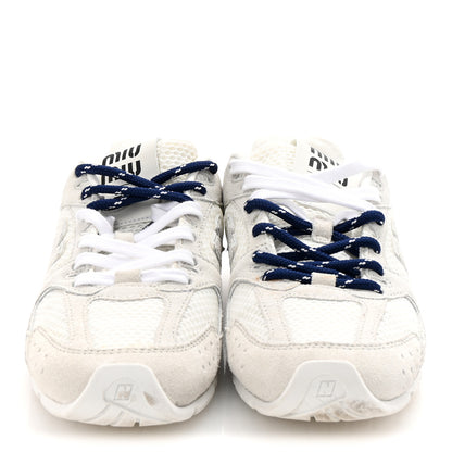 Miu Miu X NEW BALANCE Suede 530 SL Sneakers 36 White 3 of 10