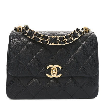 Chanel Caviar Quilted Mini Coco First Flap Black 1 of 11