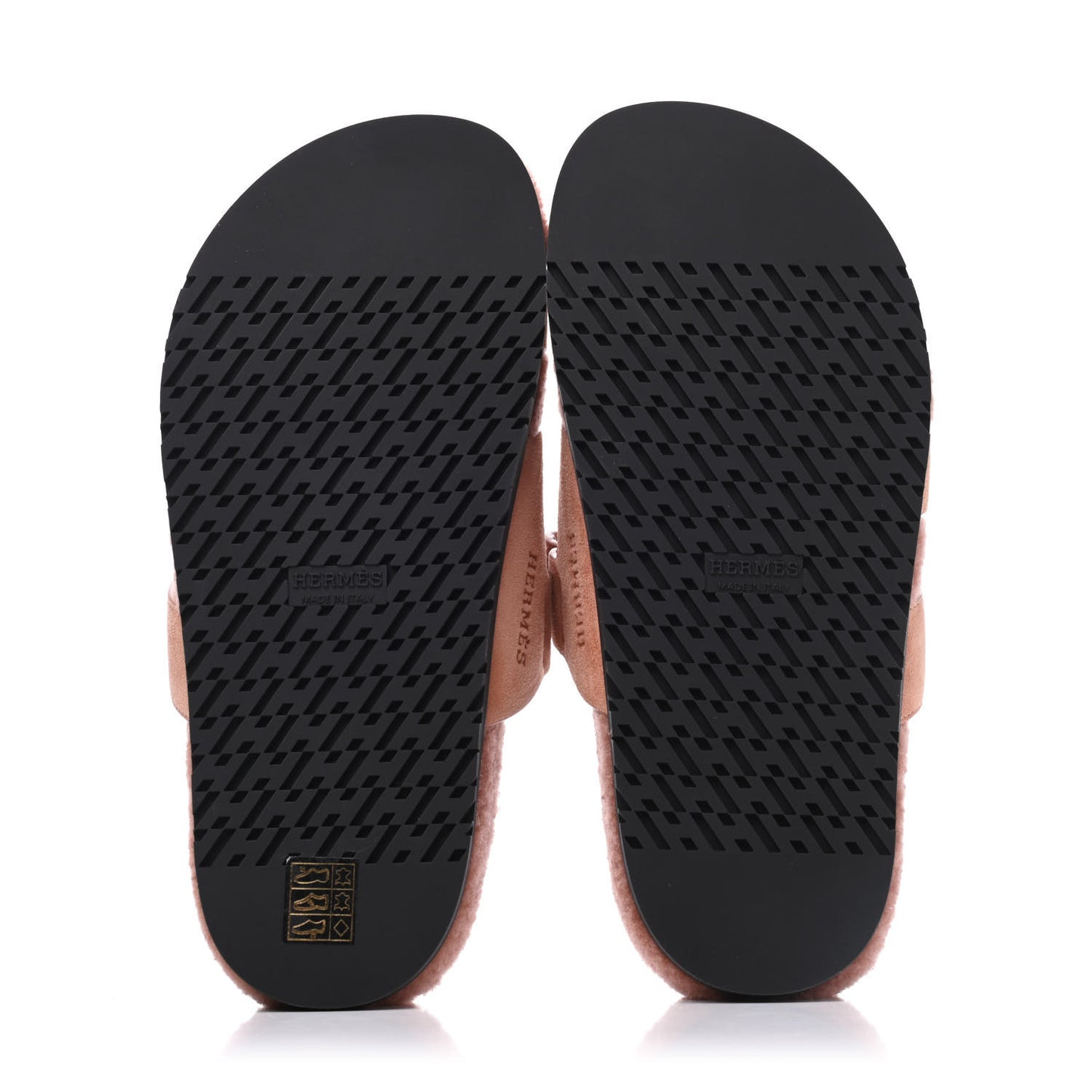 Suede Goatskin Woolskin Womens Chypre Sandals 38 Rose Aube