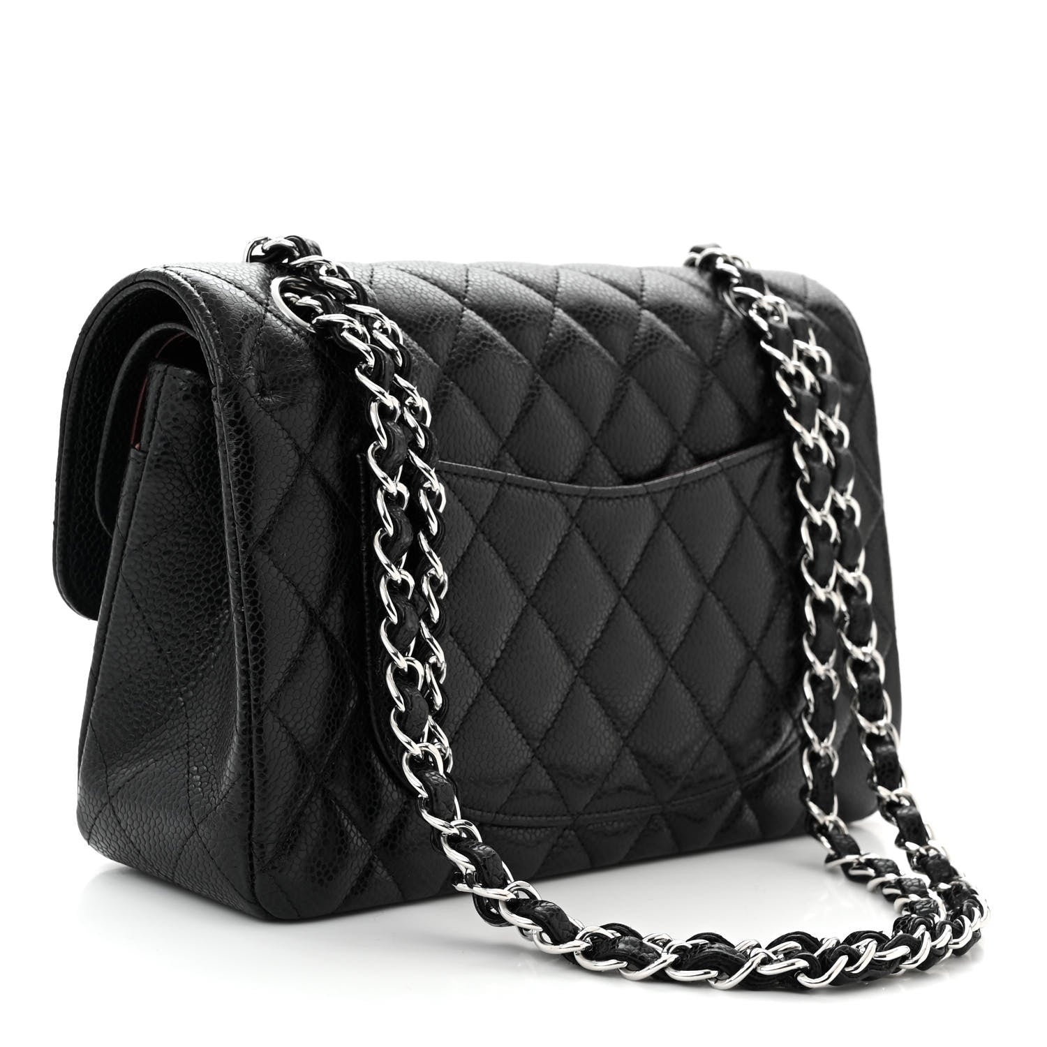 Chanel Caviar Quilted Small Double Flap Black 3 of 10