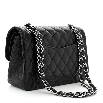 Chanel Caviar Quilted Small Double Flap Black 3 of 10