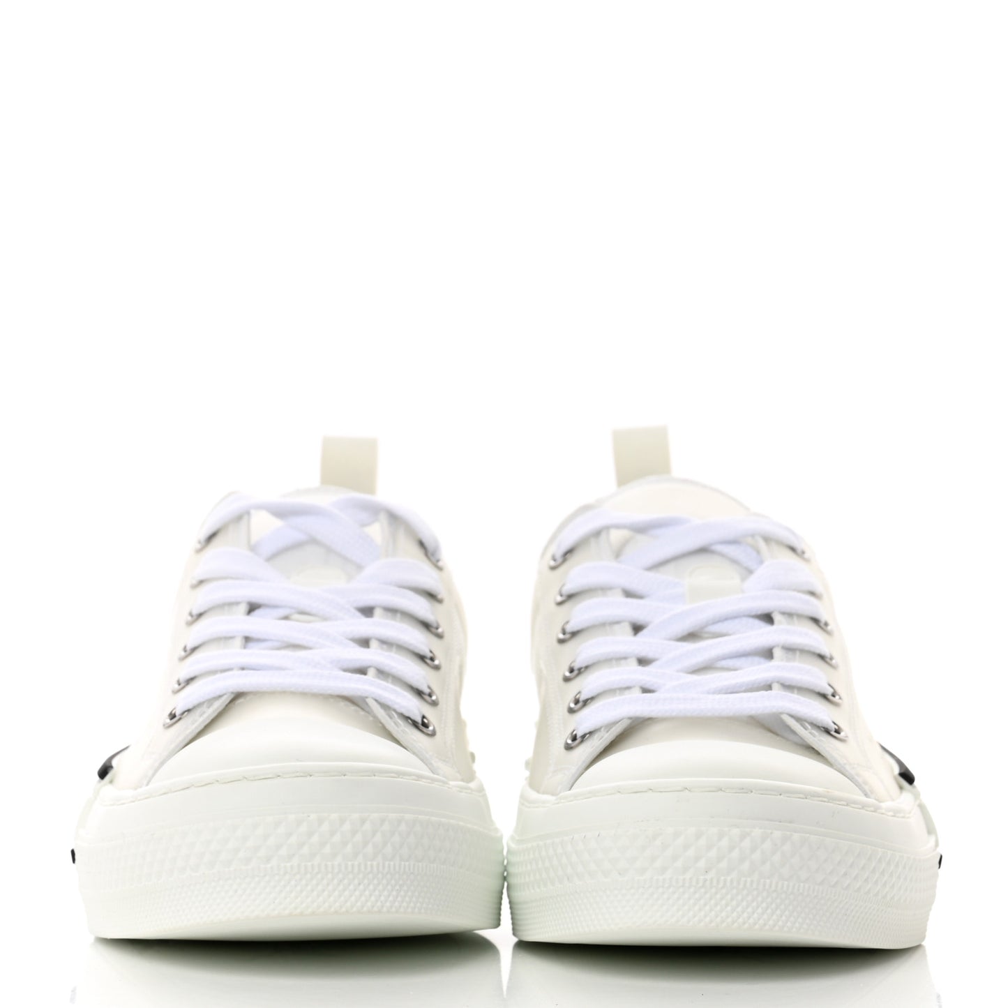 Technical Canvas Oblique Mens B23 Low Top Sneaker 37 White
