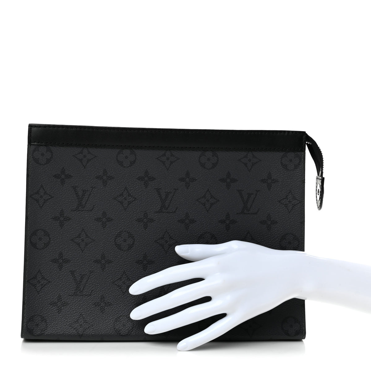 Louis Vuitton Monogram Eclipse Reverse Pochette Voyage MM 2 of 8