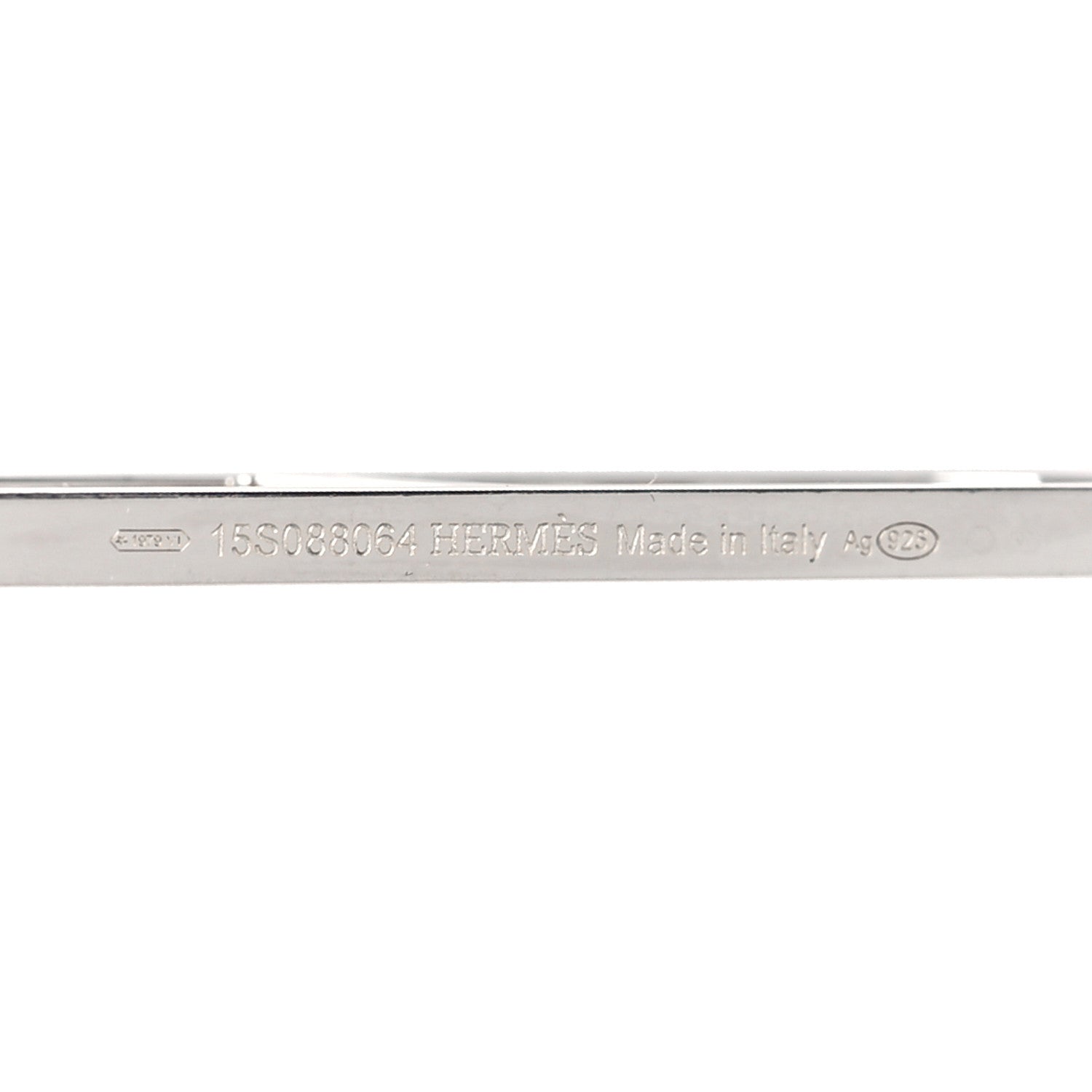 Hermes Sterling Silver Ever Chaine d'Ancre Long Necklace 120 3 of 4