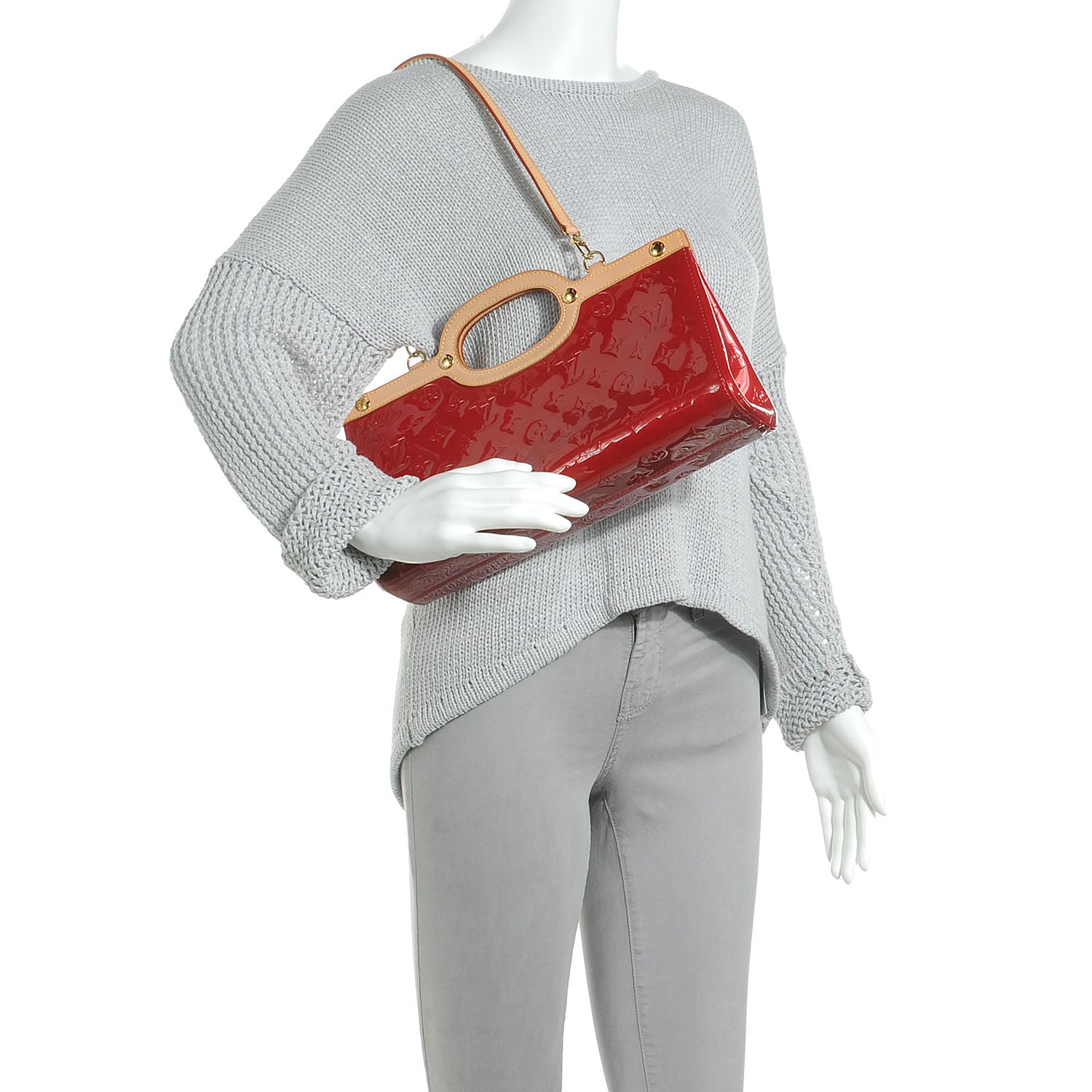 Louis Vuitton Vernis Roxbury Drive Pomme D'Amour 2 of 7