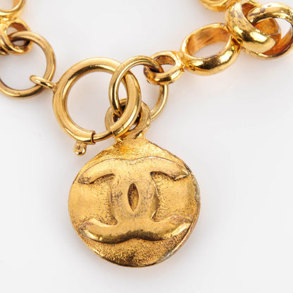 Chanel CC Chain Bracelet Gold 3 of 4