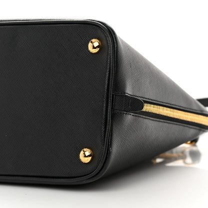 Prada Saffiano Lux Medium Promenade Tote Black 11 of 19