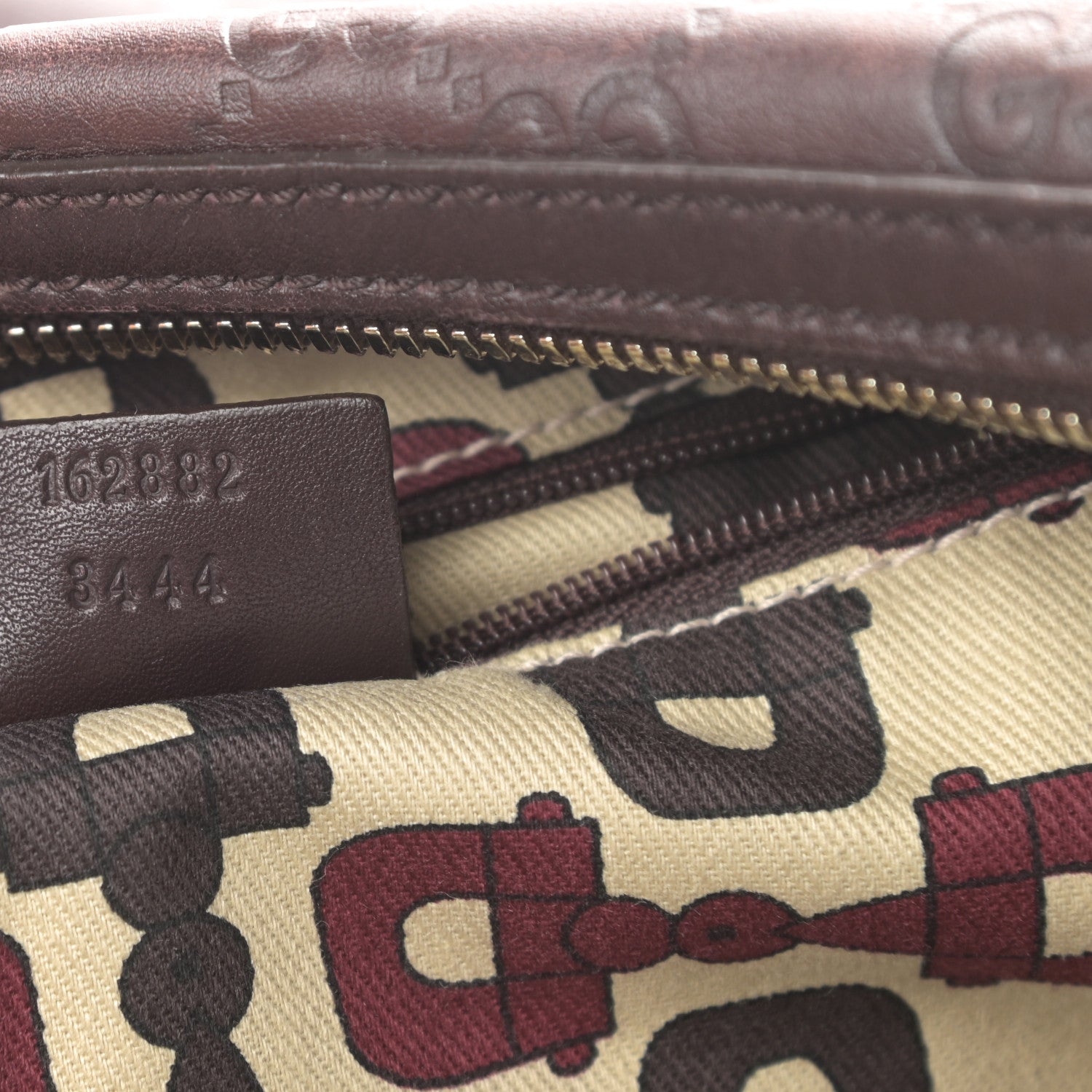 Gucci Guccissima Large Princy Hobo Dark Brown 7 of 12