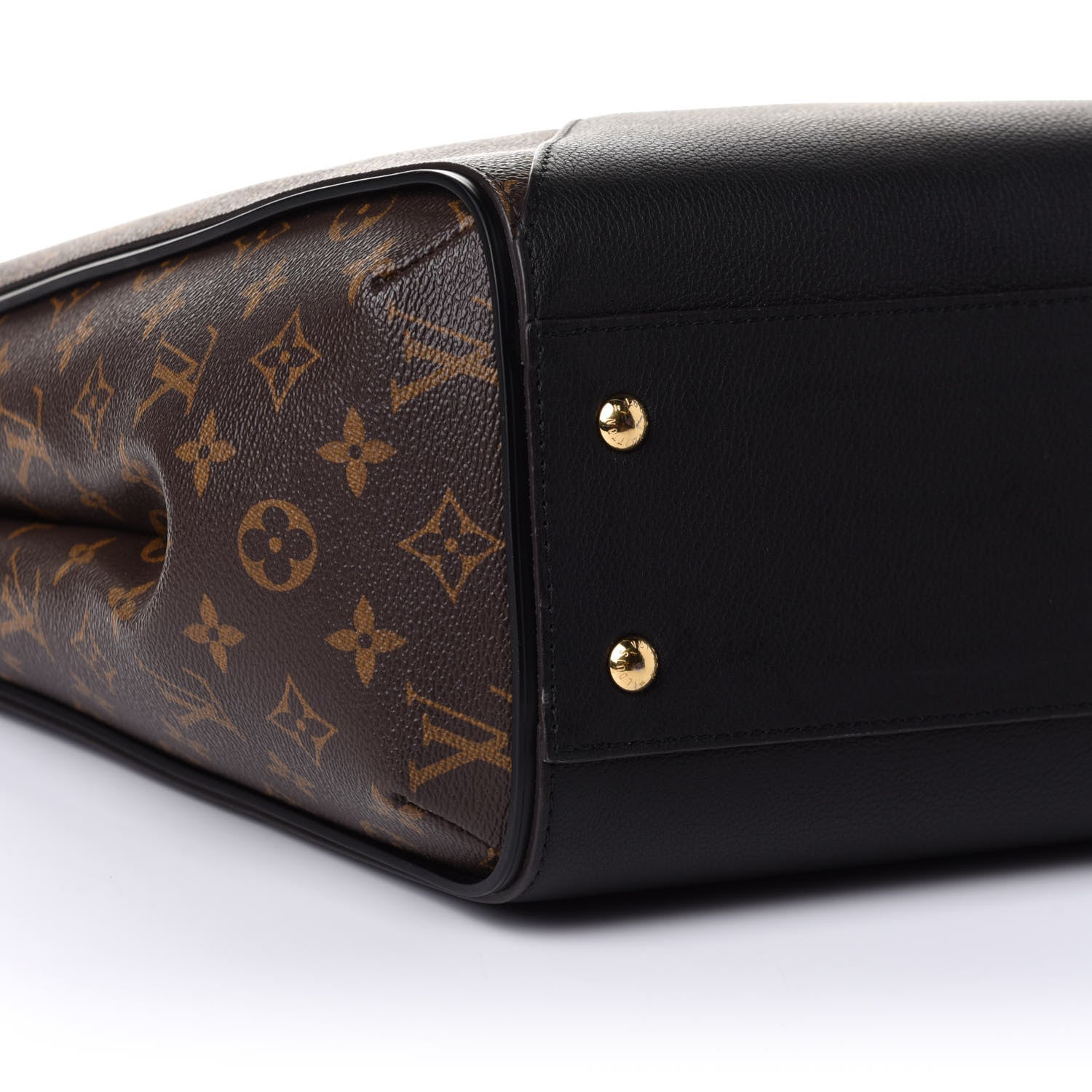 Louis Vuitton Calfskin Monogram Kimono Tote Black 9 of 10