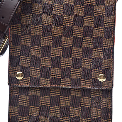 Louis Vuitton Damier Ebene Portobello Travel Shoulder Bag 9 of 9