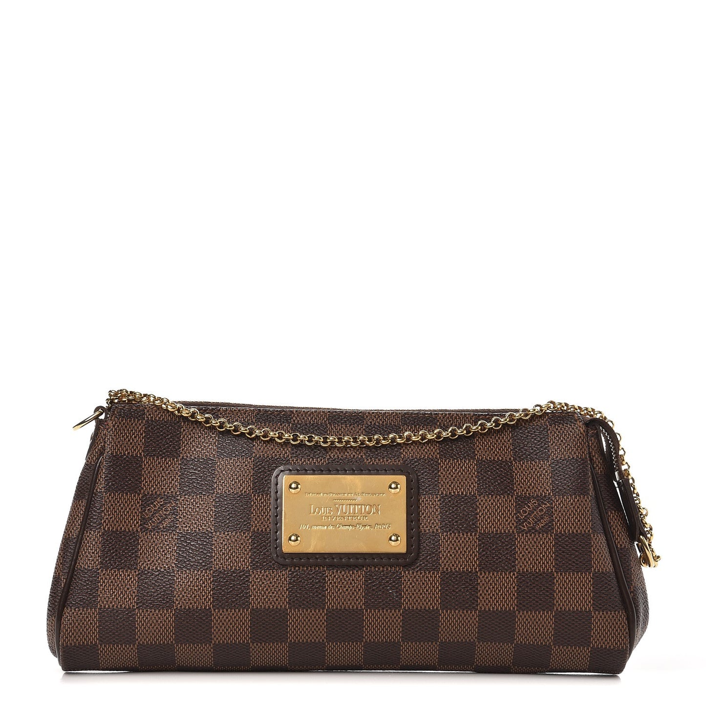 Damier Ebene Eva Clutch