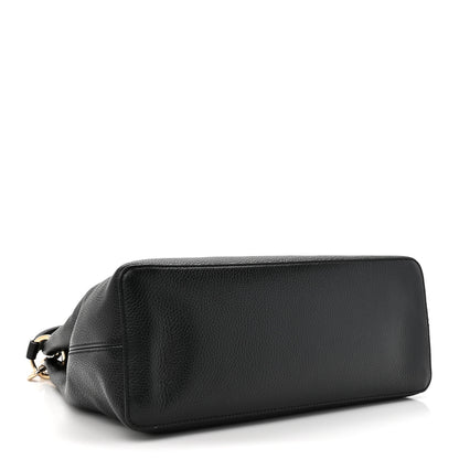 Gucci Pebbled Calfskin Large Soho Hobo Black 4 of 10