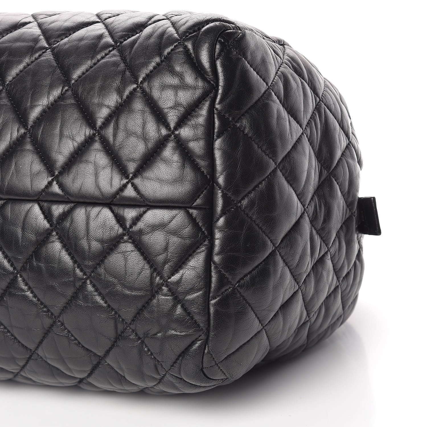 Chanel Lambskin Coco Cocoon Bowler Black 10 of 10