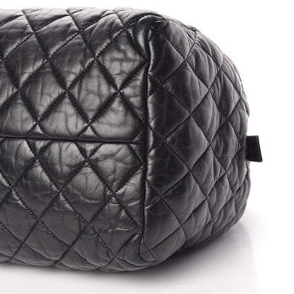 Chanel Lambskin Coco Cocoon Bowler Black 10 of 10