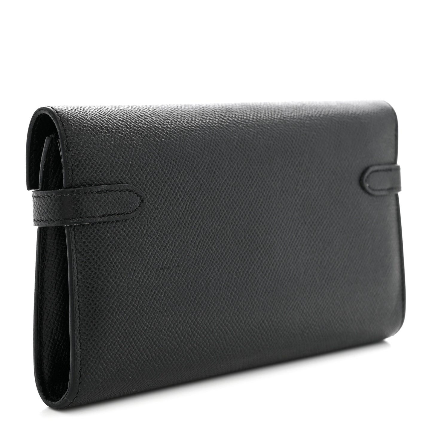 Epsom Kelly Longue Wallet Black