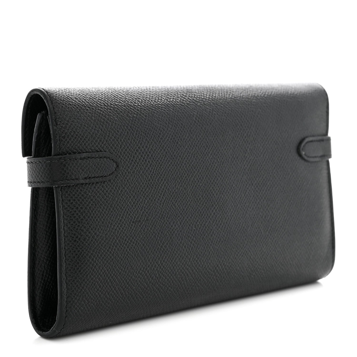 Hermes Epsom Kelly Longue Wallet Black 3 of 10