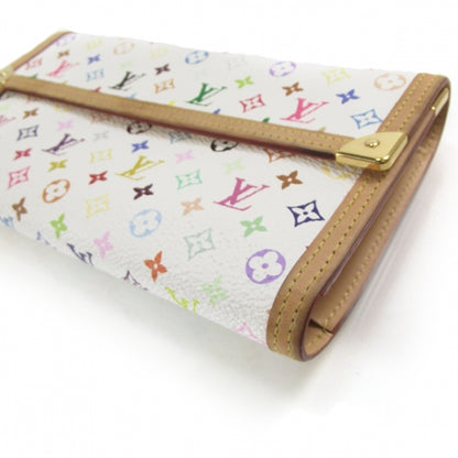 Louis Vuitton White Multicolor PTI Wallet 5 of 9