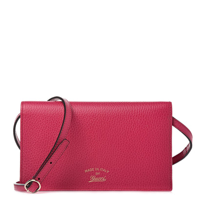 Gucci Dollar Calfskin Mini Swing Wallet Bag Blossom 1 of 10