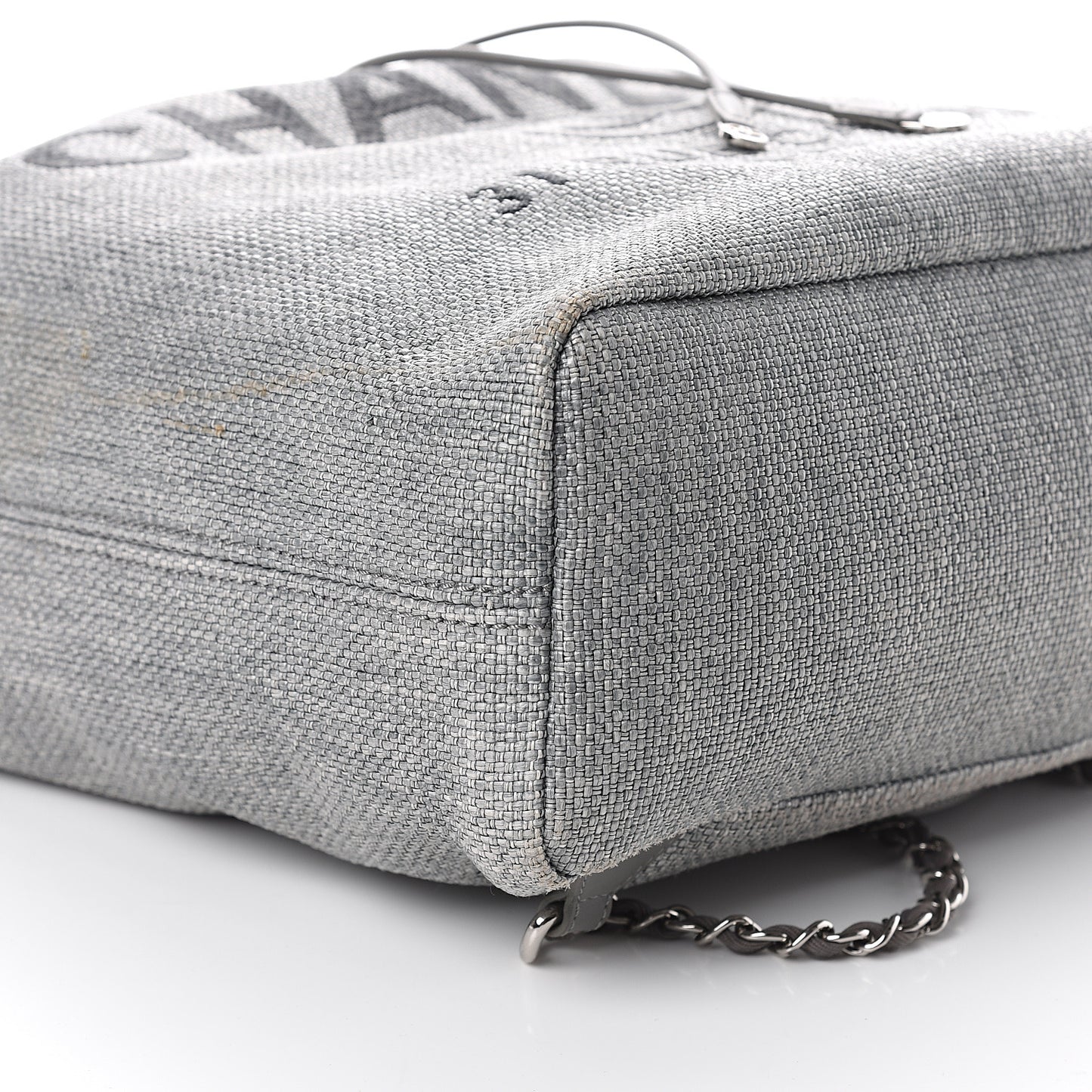Canvas Large Deauville Backpack Grey