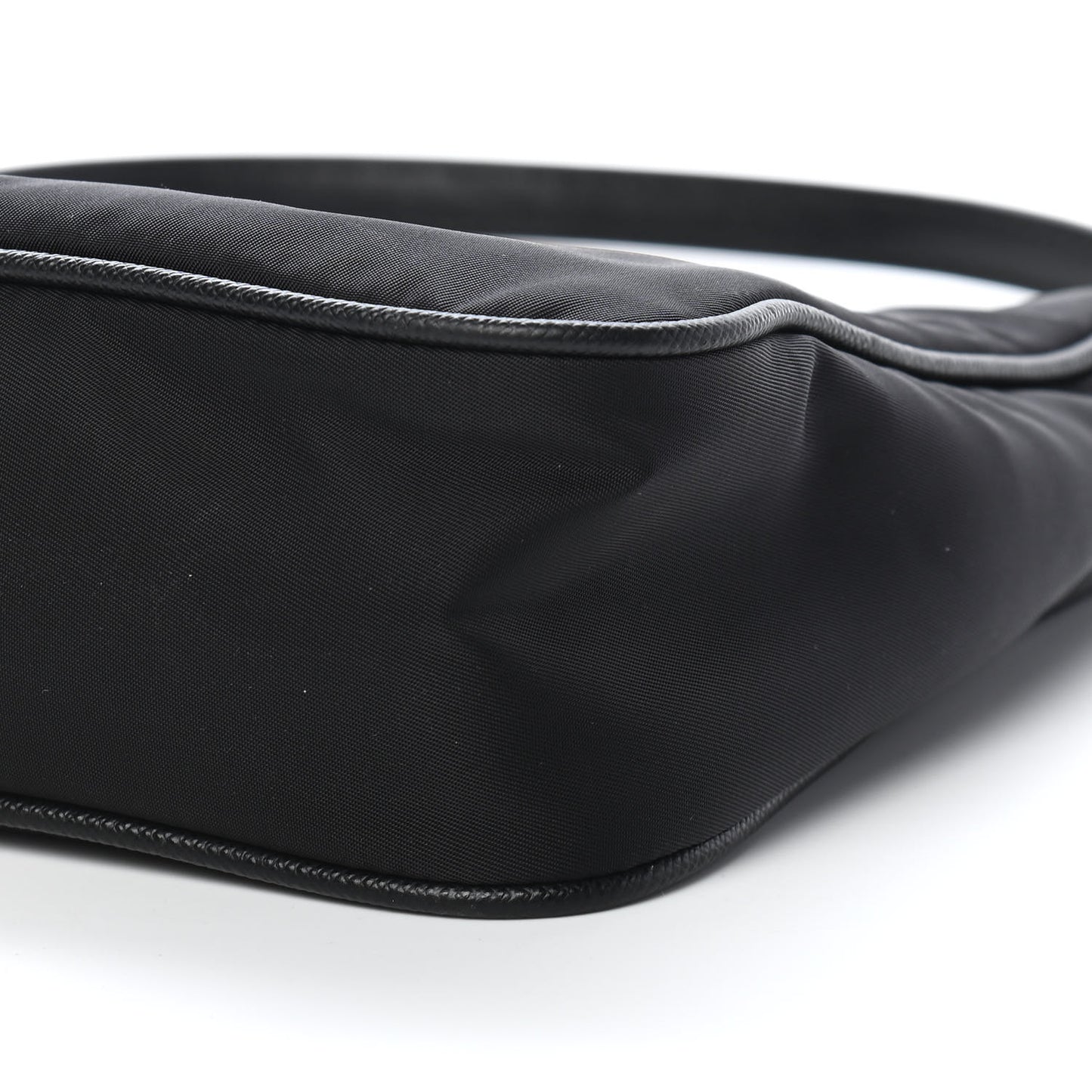 Tessuto Nylon Saffiano Mini Re-Edition 2005 Bag Black