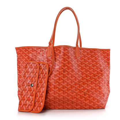 Goyard Goyardine Saint Louis PM Orange 2 of 9