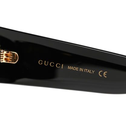 Gucci Acetate Square Frame Sunglasses GG0142SA Black 6 of 7