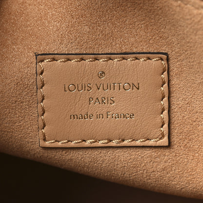 Louis Vuitton Calfskin Mahina Braided On My Side PM Arizona Brown 6 of 12